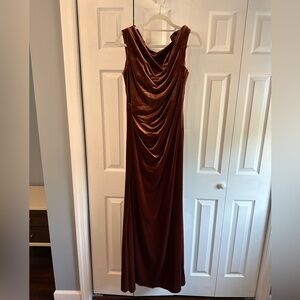 Revelry Bridesmaid Dress Rust Size 12